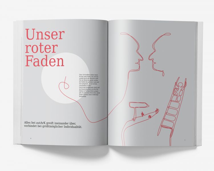 Seite aus der Festschrift für autArK